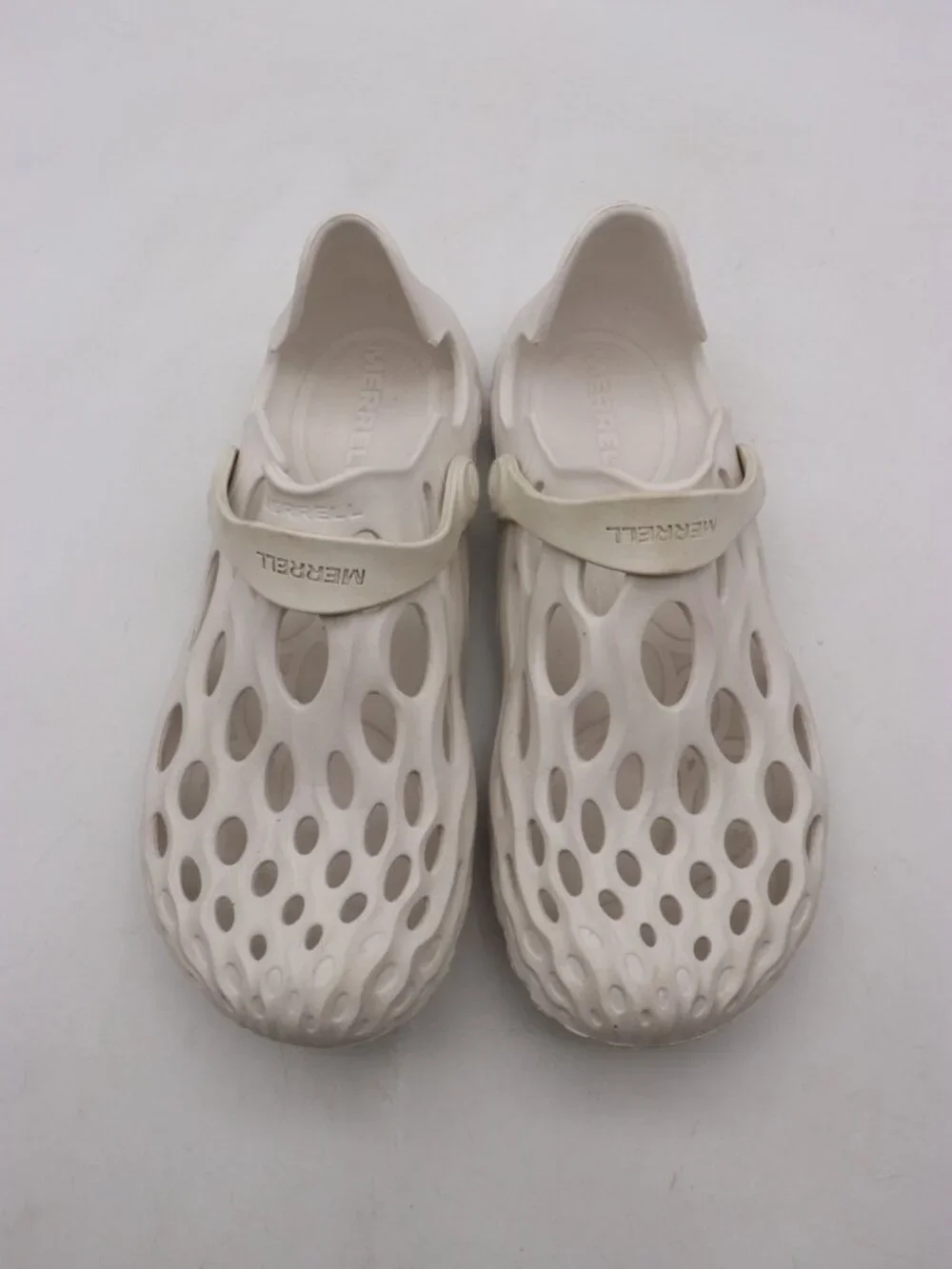 Merrell Hydro Moc Unisex Sandals Men's 7.5 Women's 9 Casual Athletic White Shoes